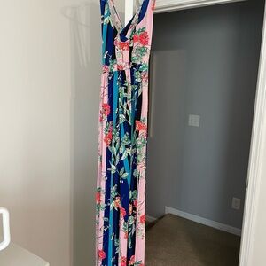 EXPRESS Floral Maxi Dress